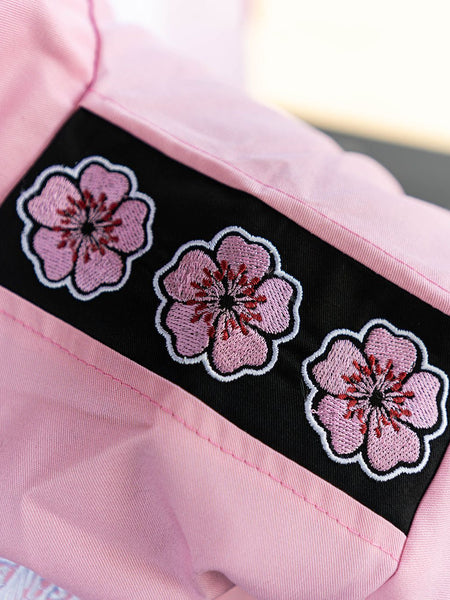 Pink Sakura Racing Checkered Jacket