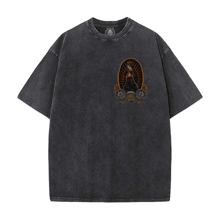 Praise The Lowered Premium Acid Wash Tee