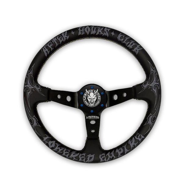 Black After Hours Club AH-1 Steering Wheel 350mm