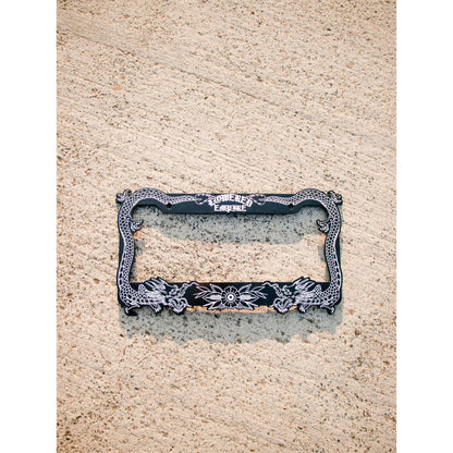Japanese Dragon License Plate Frames