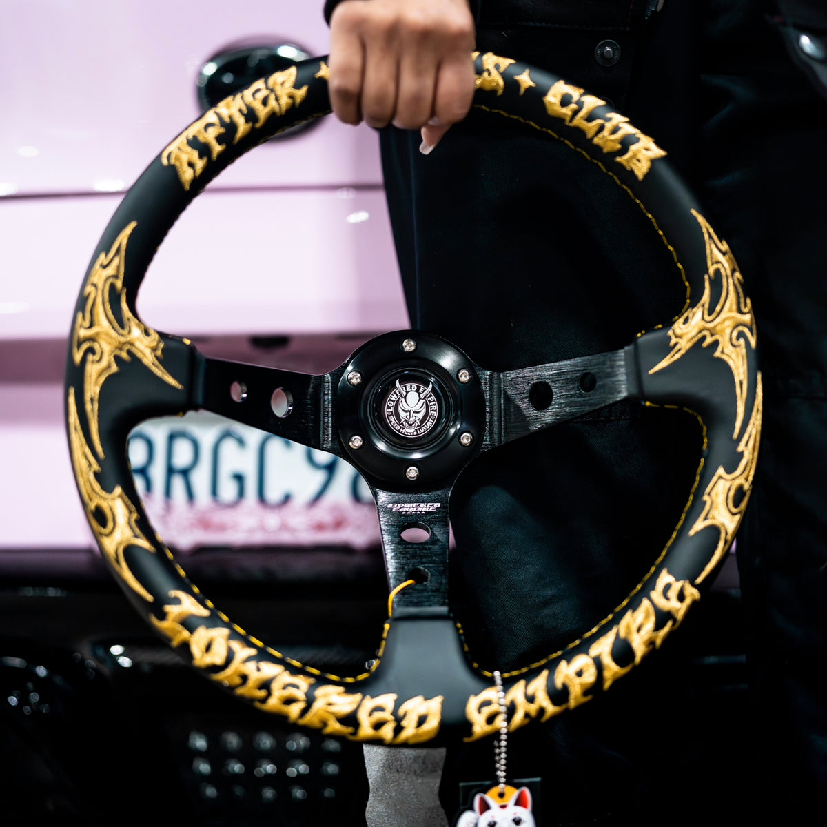 Golden Afterhours Steering Wheel