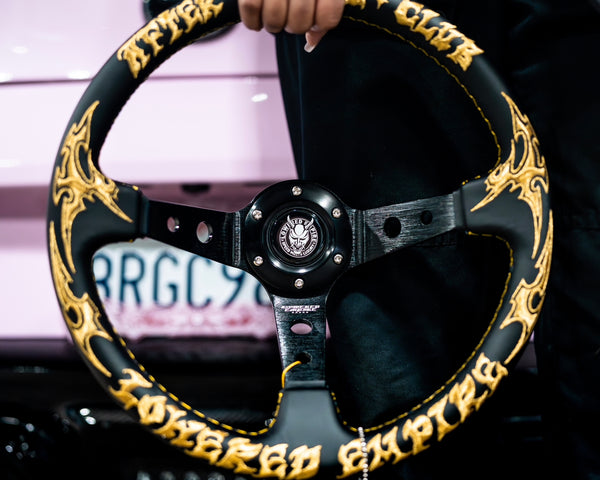 Golden Afterhours Steering Wheel