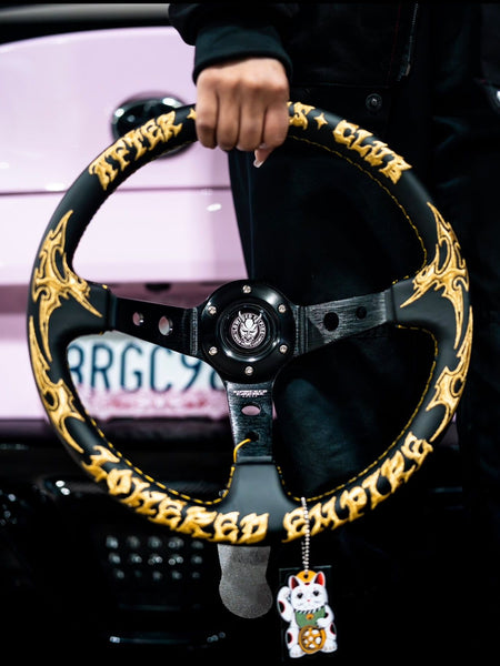 Golden Afterhours Steering Wheel