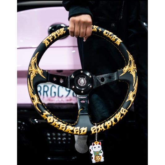 Golden Afterhours Steering Wheel