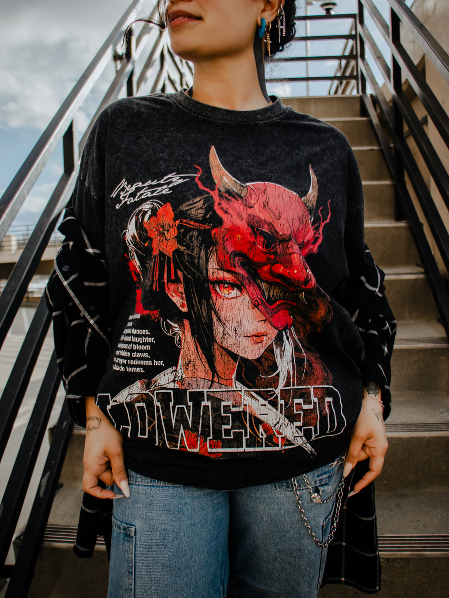 The Masked Geisha Vintage Washed Tee