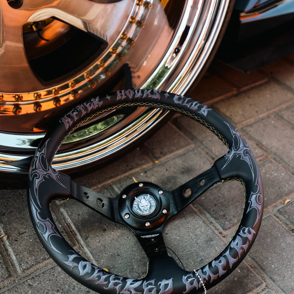 Limited Stock After Hours Club Black Steering Wheel