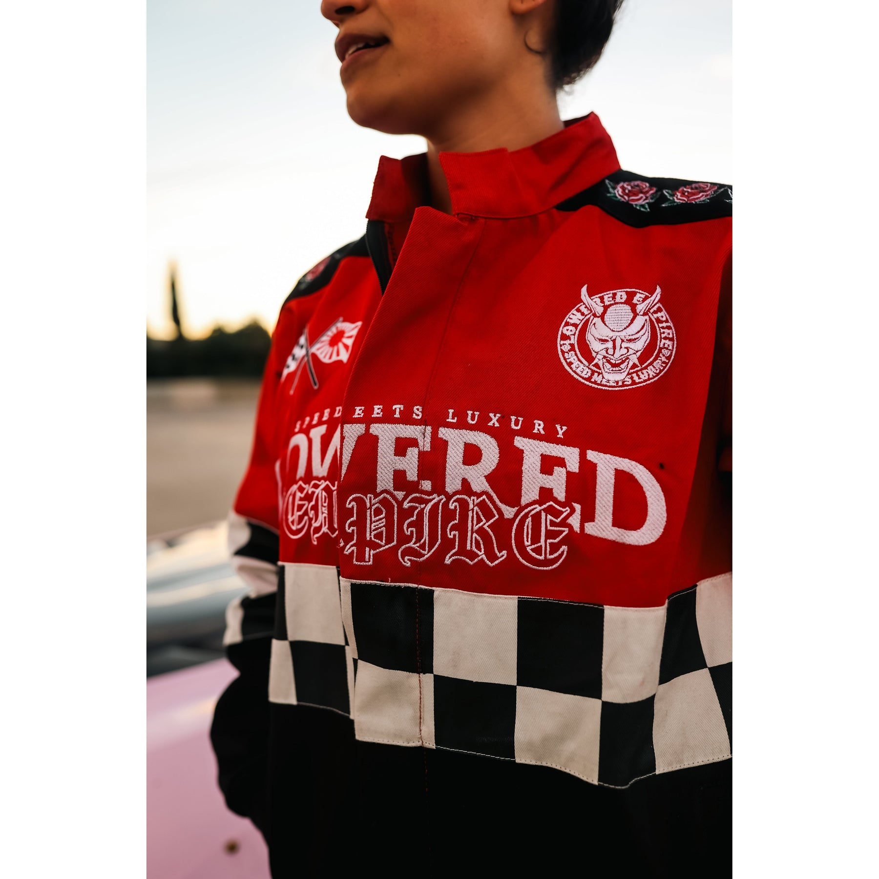 Lowered Empire Checkered Racing Jacket– Loweredempire