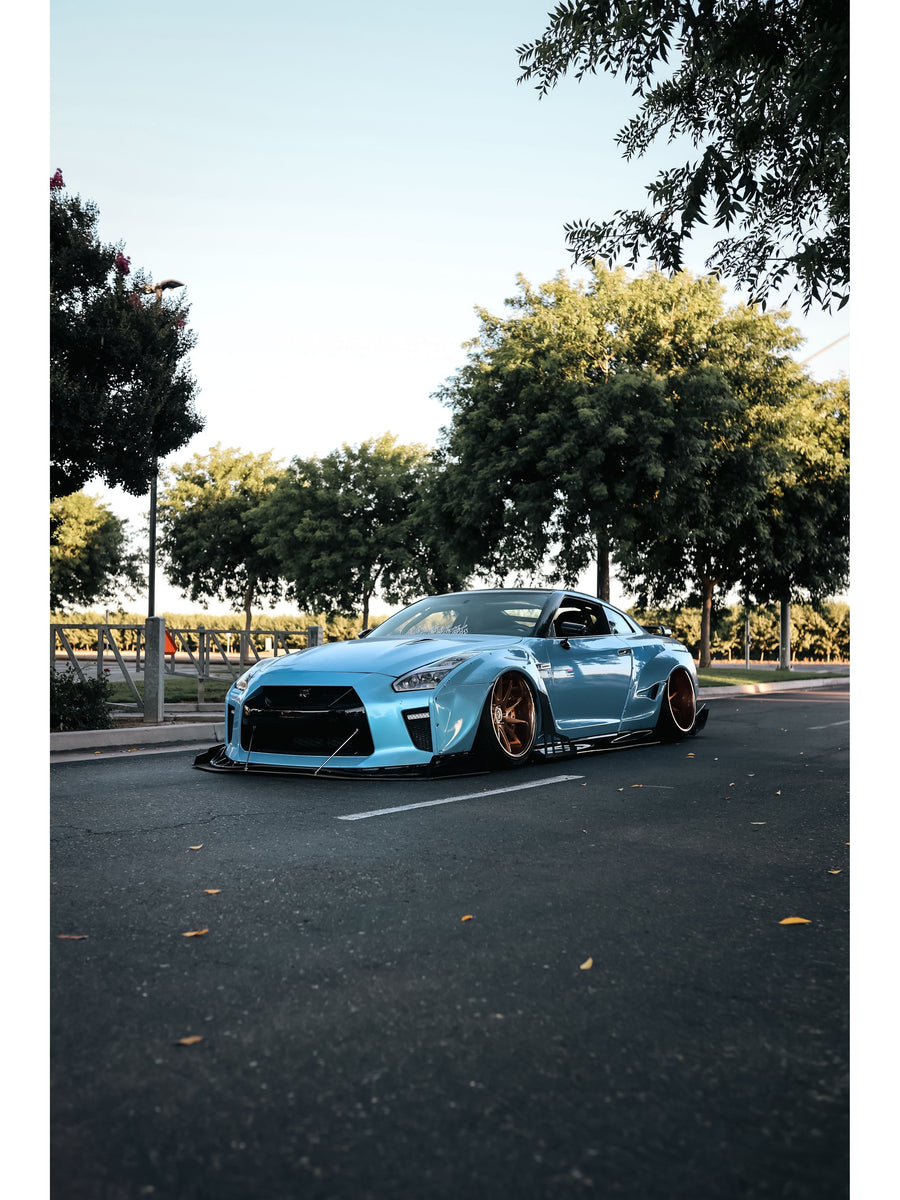 Glossy Twin Gray Cyanine