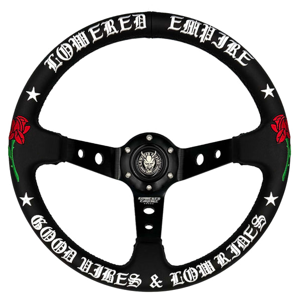 O.G Good Vibes X Lowered Empire Premium Steering Wheel