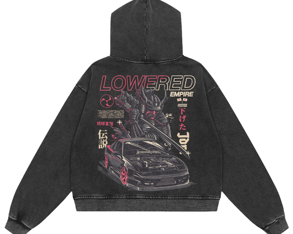 Samurai 240SX Acid Wash Premium Hoodie