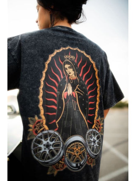 Praise The Lowered Premium Acid Wash Tee