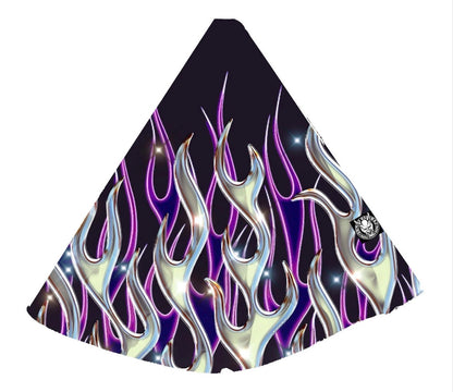 Purple Chrome Flames Shift Boot | Interior Gear Boot Replacement