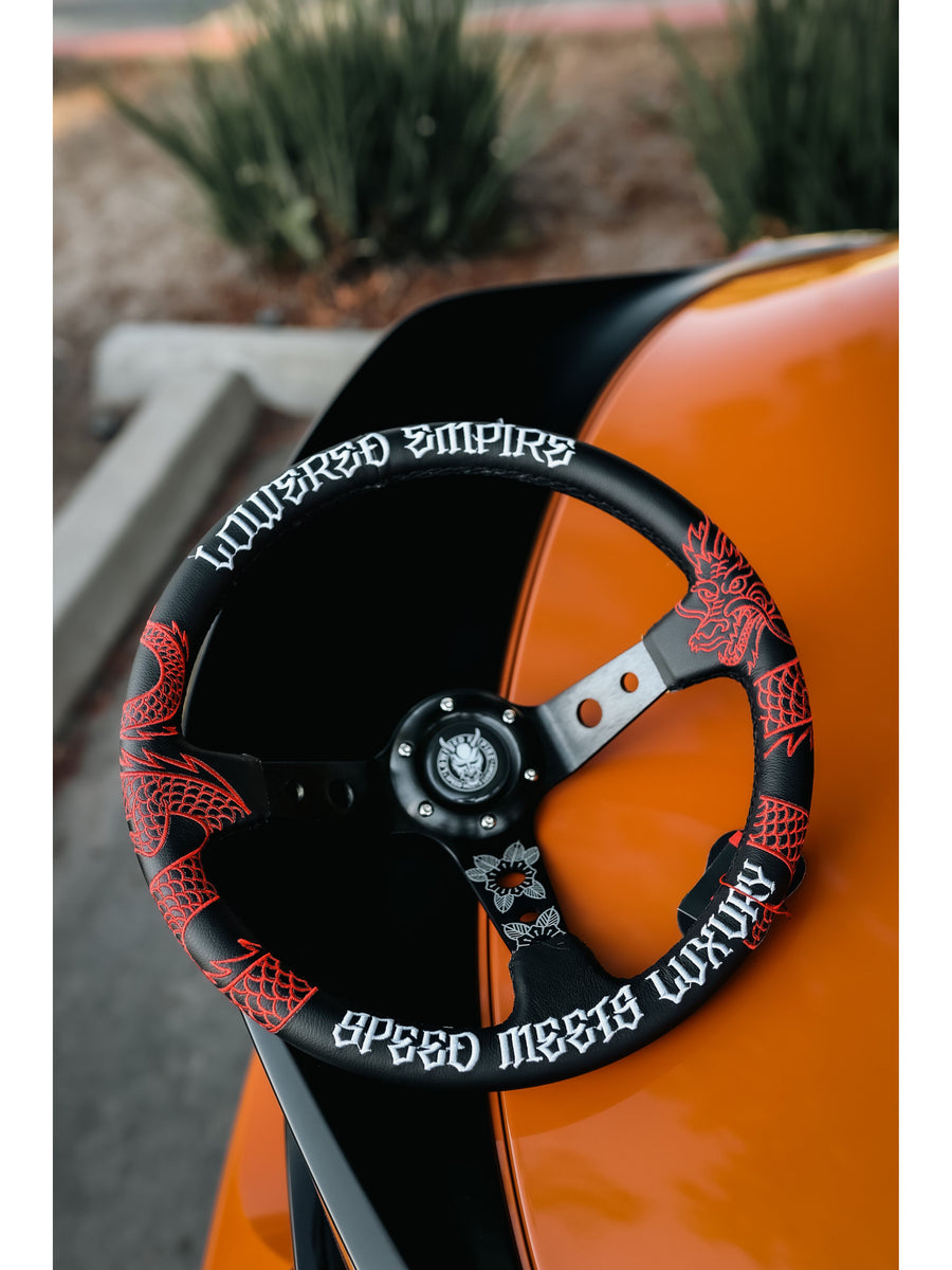 Authentic Limited Lowered Empire Dragon Traditional Steering Wheel