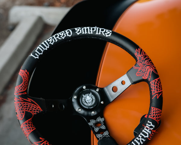 Authentic Limited Lowered Empire Dragon Traditional Steering Wheel