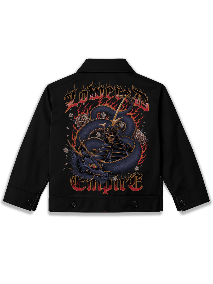 Honor and Fire: Samurai and Dragon Jacket