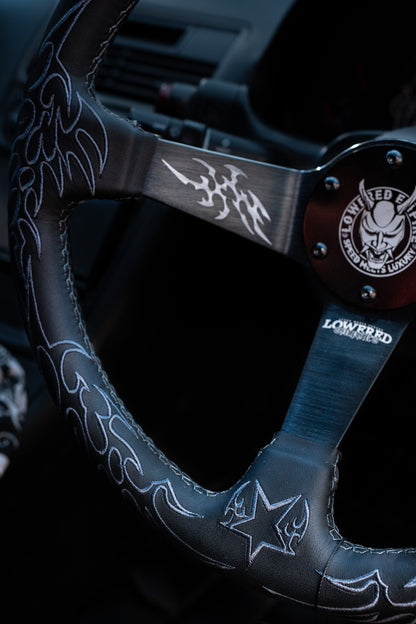 Dark Cybersigilism Street CS-4 Steering Wheel 350mm