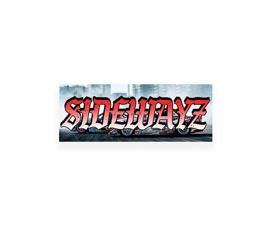 SideWays Slap Sticker