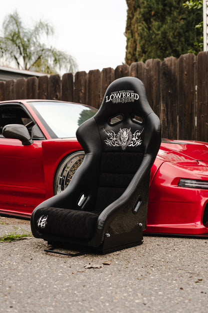 Cyber Collection Black Racing Seat – Midnight Glitter Shell | JDM Race Bucket Seat