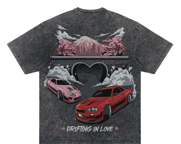 Drifting in Love With You  Heavyweight Tee