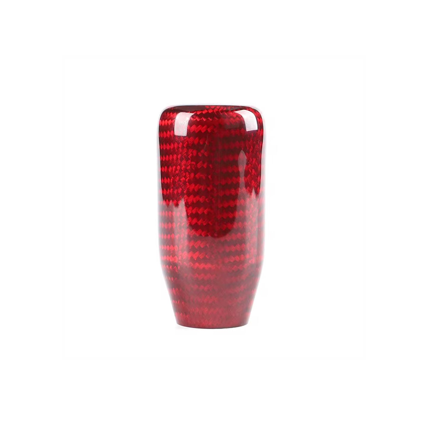 Red Carbon Fiber Shift Knob | Universal Manual Car Shifter