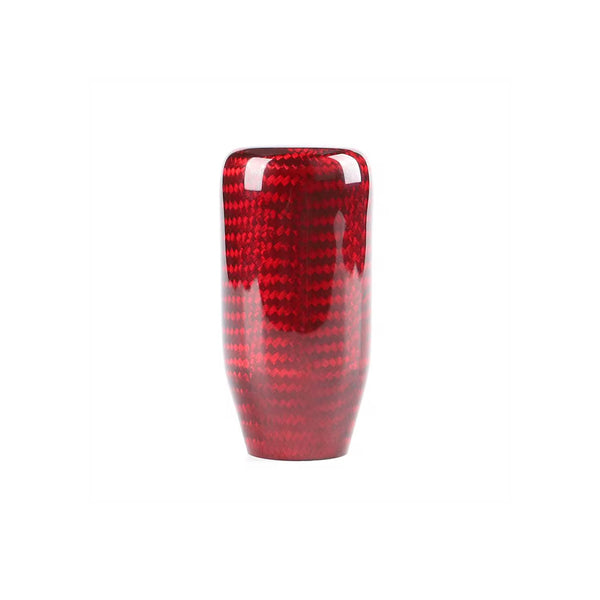 Red Carbon Fiber Shifter Knob- Lowered Empire
