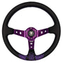 The Purple Rose Steering Wheel