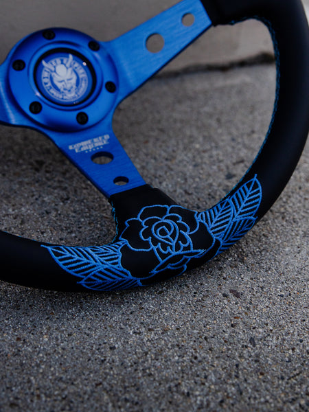 Teal Blue Rose Steering Premium