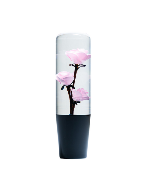 Pink Camellias Roses Shift Knob