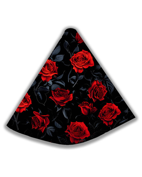 Deathly Red Roses Waves Shift Boot