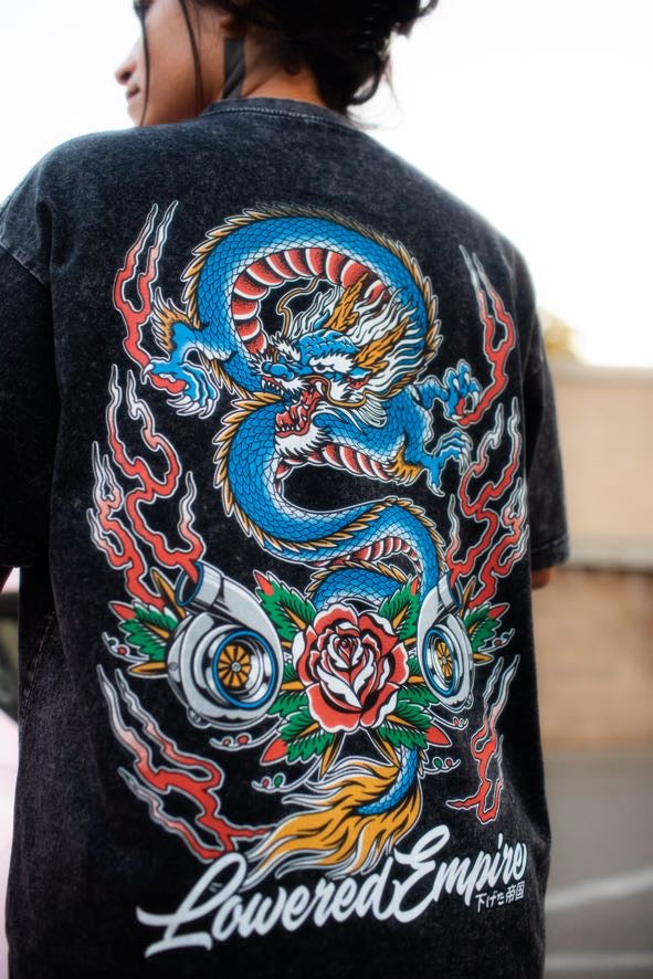 Oriental Flaming Dragon Tee