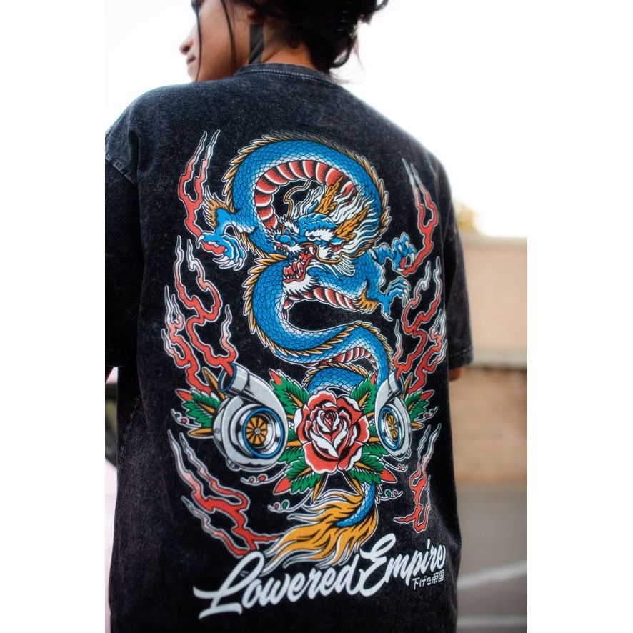 Oriental Flaming Dragon Tee