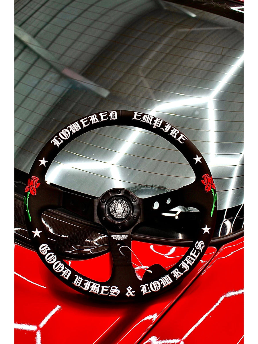 O.G Good Vibes X Lowered Empire Premium Steering Wheel