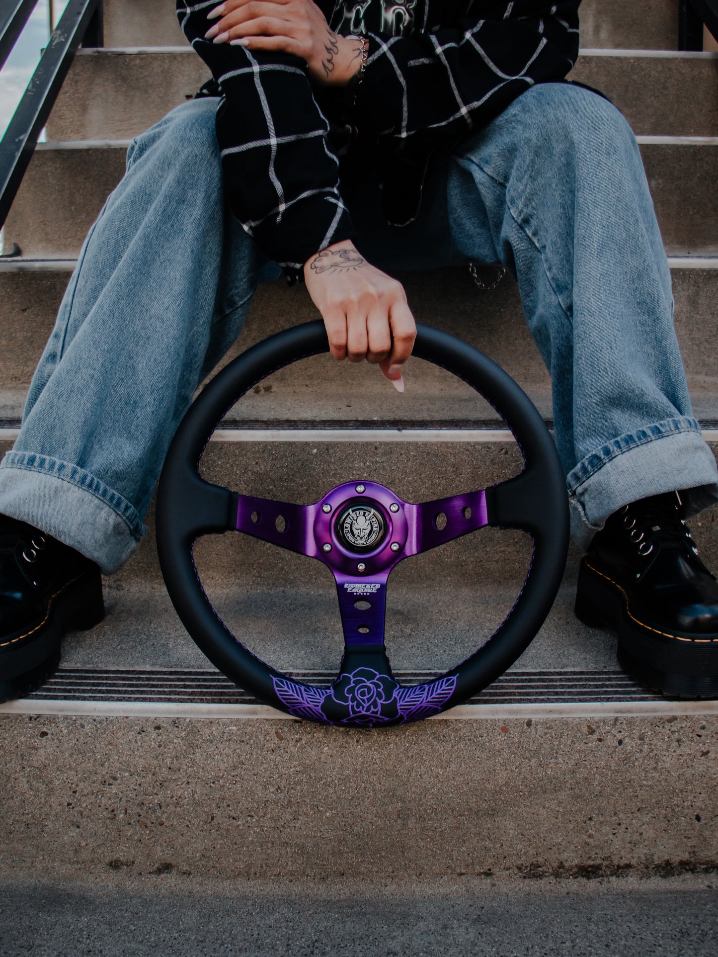 The Purple Rose Steering Wheel - PRE ORDER!