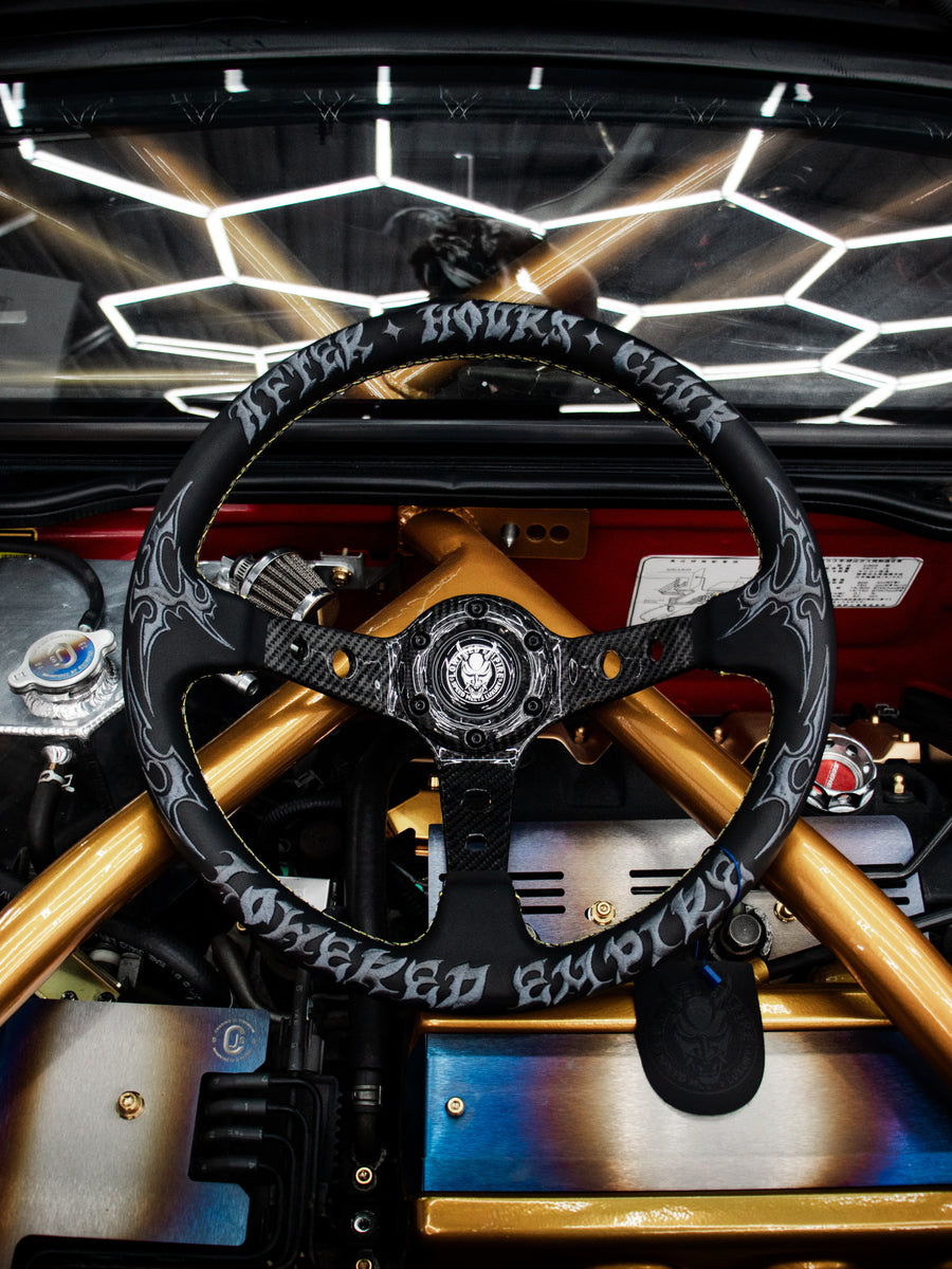Limited Stock After Hours Club Black Steering Wheel