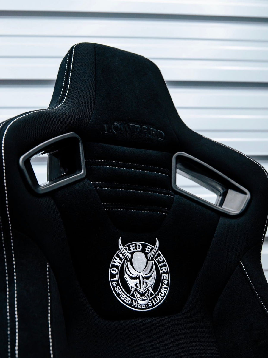 Bucket Style Recline Seats Full Black Pair