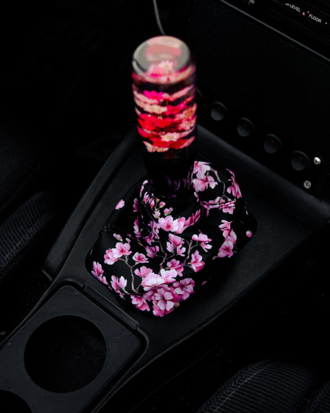Sakura Pink Flowers Shift Boot