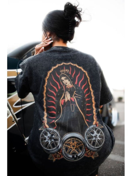 Praise The Lowered Premium Acid Wash Tee
