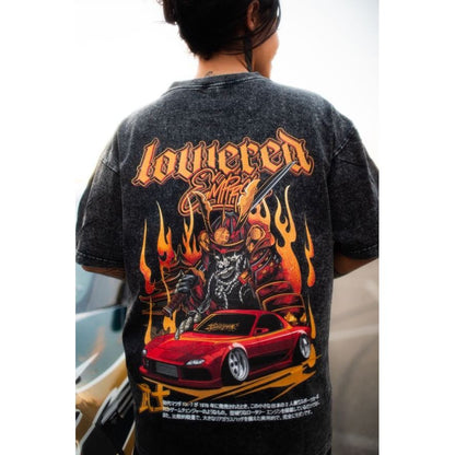 The RX7 Reaper Premium Acid Wash Tee