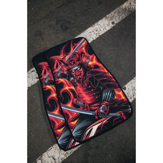 Musashi Miyamoto Samurai Floor Mats Pair