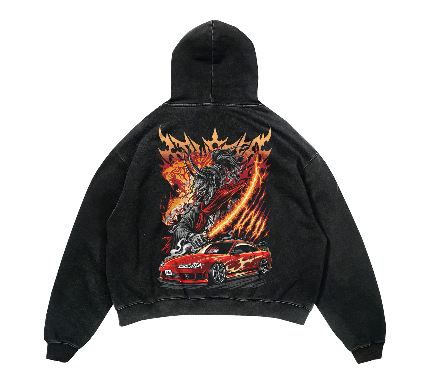 Katana Drift Vintage Hoodie