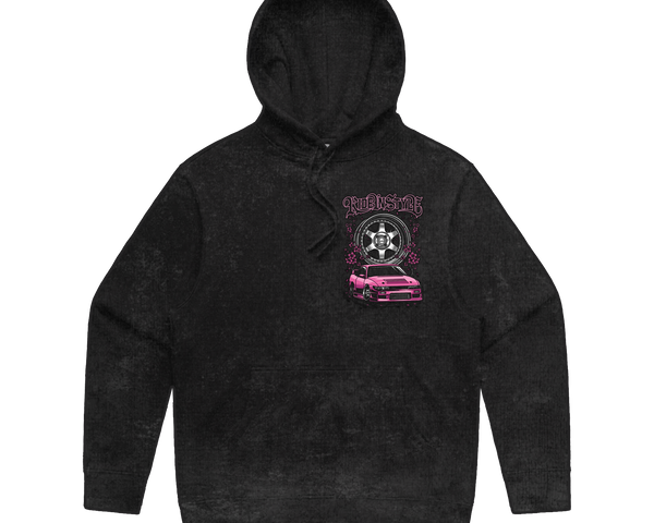 Ride In Style Acid Wash Premium Hoodie