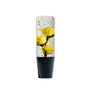 Yellow Clear Roses Shift Knob