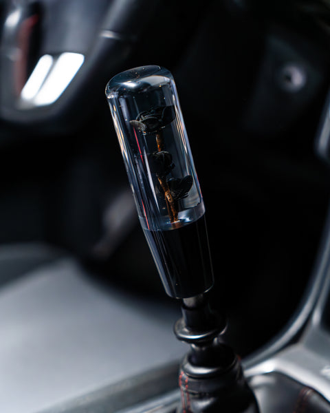 Death Black Roses Shift Knob