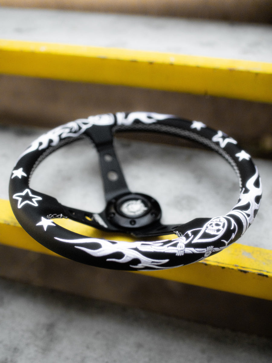 The Reaper Steering Wheel Premium Leather 330mm