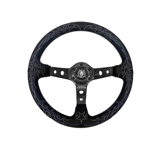 Carbon FIber Cybersigilism Street CS-4 Wheel 350mm- Lowered Empire