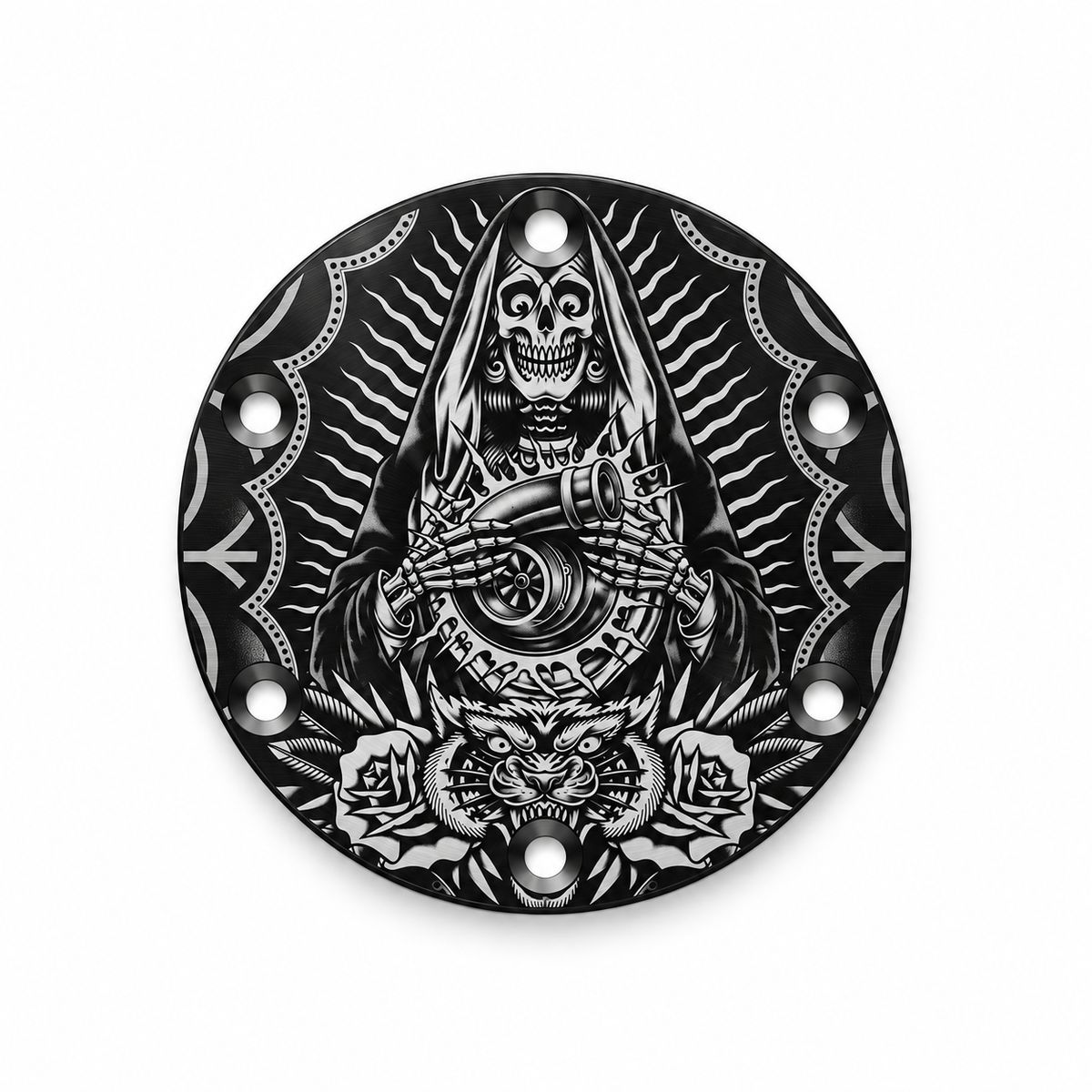 Reaper Turbo Universal Etched Horn Delete Plate