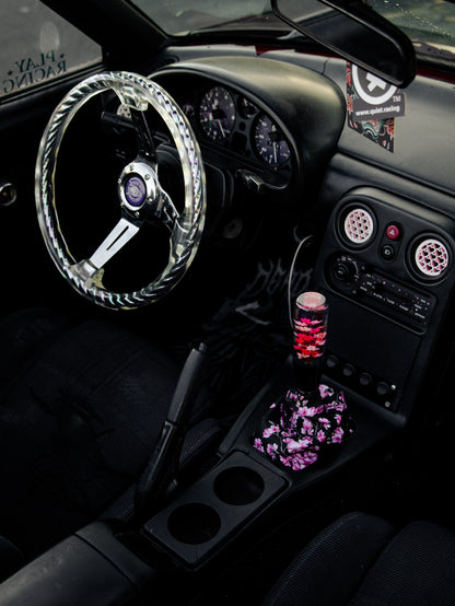 Sakura Pink Flowers Shift Boot