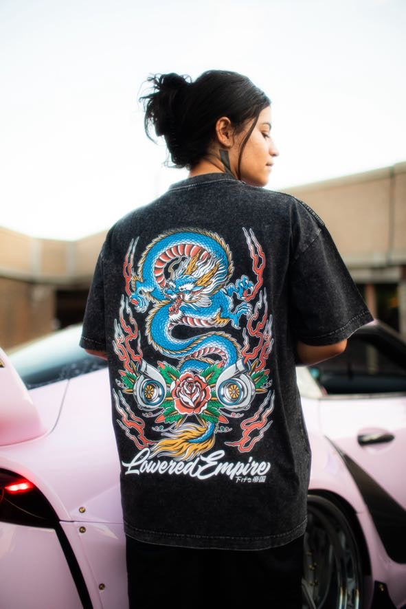 Oriental Flaming Dragon Tee