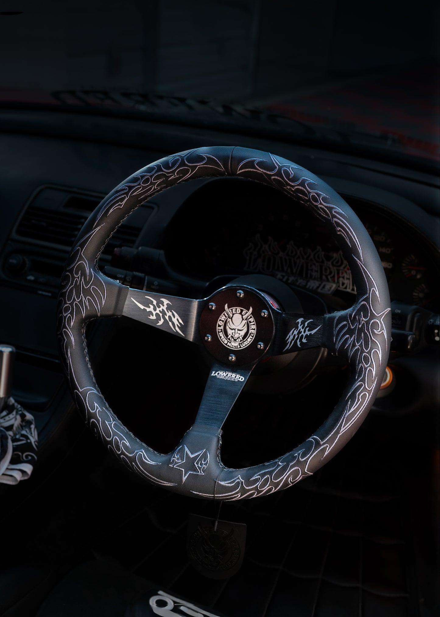 Dark Cybersigilism Street CS-4 Steering Wheel 350mm