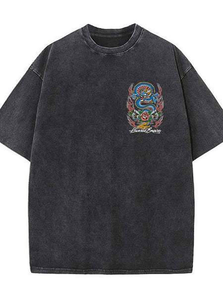 Oriental Flaming Dragon Tee